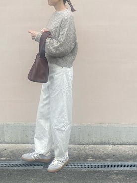 「BLACK BY MOUSSY（ブラックバイマウジー）のアイテム」を使った、nicomaruさん（レディース・162cm）の秋コーディネート