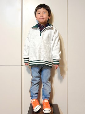 なな✿こうさん（キッズ・110cm）の冬コーディネート