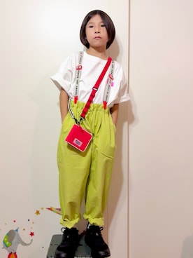 「BREEZE（ブリーズ）のアイテム」を使った、なな✿こうさん（キッズ・128cm）の夏コーディネート