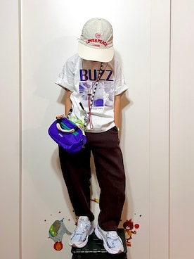 「アイテム（Tシャツ/カットソー）」を使った、なな✿こうさん（キッズ・128cm）の夏コーディネート