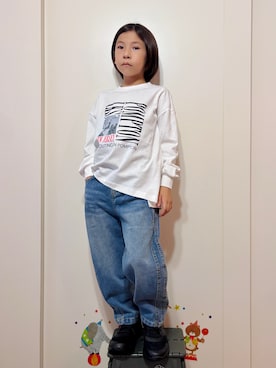 なな✿こうさん（キッズ・128cm）の秋コーディネート
