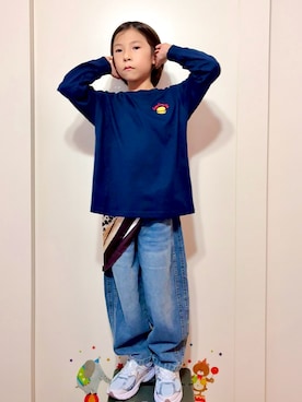 なな✿こうさん(キッズ・128cm)の秋コーディネート