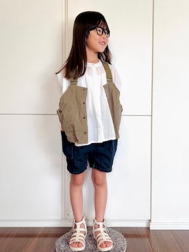 なな✿こうさん（キッズ・110cm）の夏コーディネート