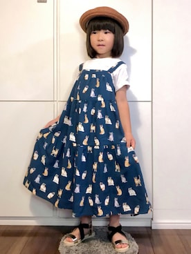 なな✿こうさん(キッズ・110cm)の夏コーディネート