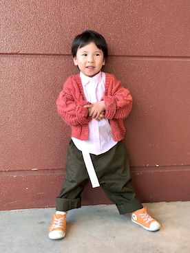 なな✿こうさん（キッズ・100cm）の冬コーディネート