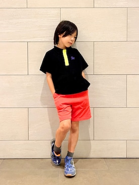 「BIG FIELD（ビッグフィールド）のアイテム」を使った、なな✿こうさん（キッズ・132cm）の春コーディネート