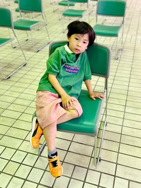 「アイテム（その他）」を使った、なな✿こうさん（キッズ・110cm）の夏コーディネート