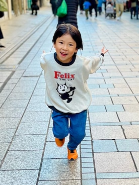 なな✿こうさん（キッズ・120cm）の冬コーディネート