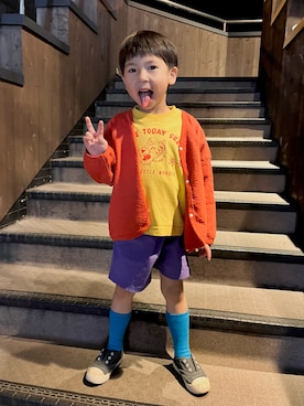 「アイテム（その他）」を使った、なな✿こうさん（キッズ・110cm）の春コーディネート