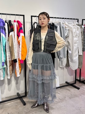 「LA BELLE ETUDE（ラベルエチュード）のアイテム」を使った、ayaneさん（骨格ウェーブ・レディース・153cm）の春コーディネート