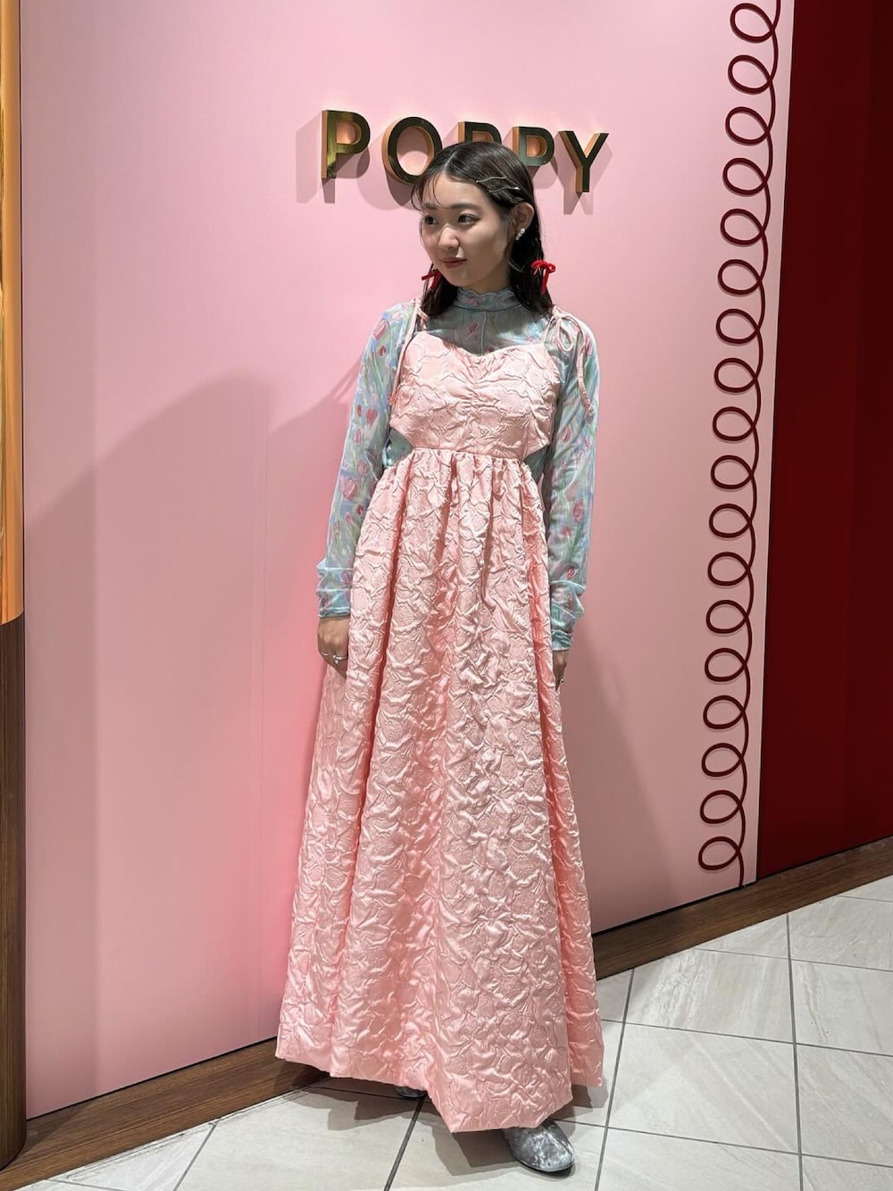 半額　POPPY ワンピース ピンク系 1701344712.jpg