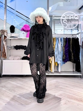 「GRL（グレイル）のアイテム（シューズ）」を使った、ayaneさん（レディース・153cm）の秋コーディネート