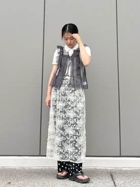 「Lattice（Lattice）のアイテム」を使った、ayaneさん（レディース・153cm）の秋コーディネート