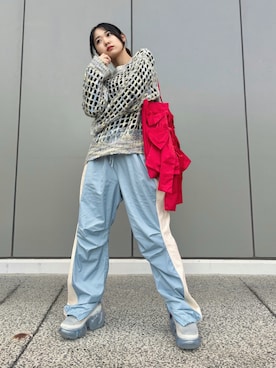 「grounds（グラウンズ）のアイテム」を使った、ayaneさん（レディース・153cm）の秋コーディネート