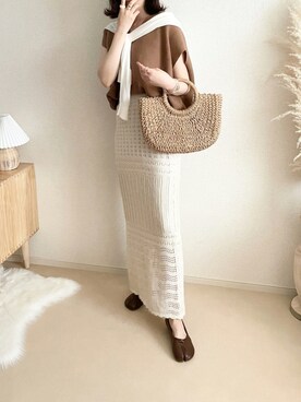 TOMOさん(レディース・154cm)の夏コーディネート