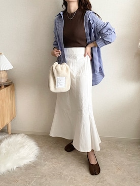 TOMOさん（レディース・154cm）の夏コーディネート