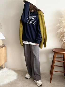 TOMOさん(レディース・154cm)の冬コーディネート