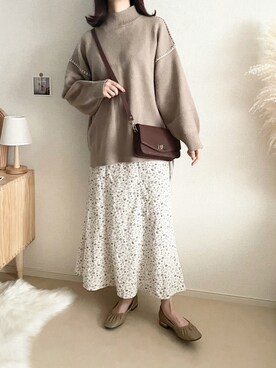 TOMOさん（レディース・154cm）の秋コーディネート