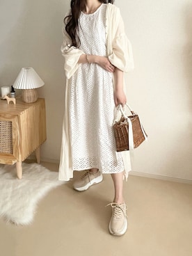 TOMOさん（レディース・154cm）の夏コーディネート