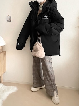 「Java（ジャバ）のアイテム」を使った、TOMOさん（レディース・154cm）の秋コーディネート