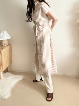 TOMOさん（レディース・154cm）の夏コーディネート