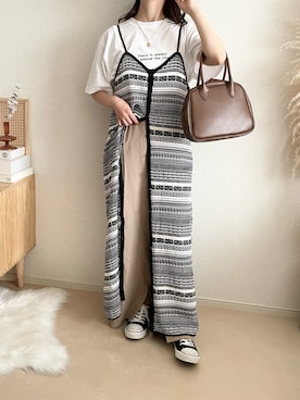 TOMOさん（レディース・154cm）の夏コーディネート