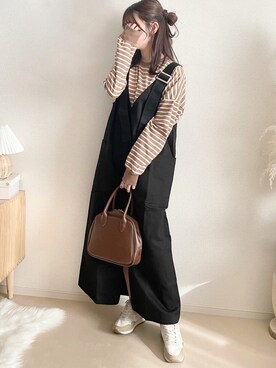 TOMOさん（レディース・154cm）の冬コーディネート