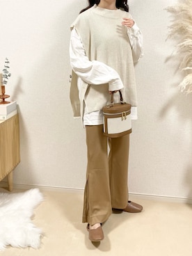 TOMOさん（レディース・154cm）の春コーディネート