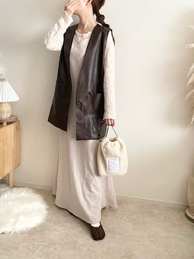 TOMOさん（レディース・154cm）の秋コーディネート