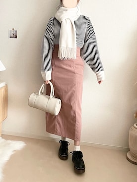 TOMOさん（レディース・154cm）の冬コーディネート