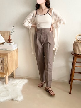 TOMOさん（レディース・154cm）の夏コーディネート