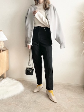 「Chaco closet（チャコ クローゼット）のアイテム」を使った、TOMOさん（骨格ウェーブ・レディース・154cm）の冬コーディネート