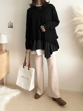 TOMOさん(レディース・154cm)の秋コーディネート