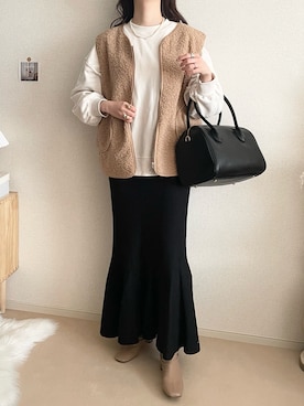 TOMOさん（レディース・154cm）の冬コーディネート