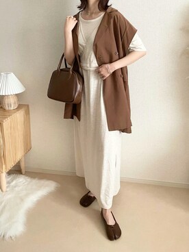 TOMOさん（レディース・154cm）の夏コーディネート