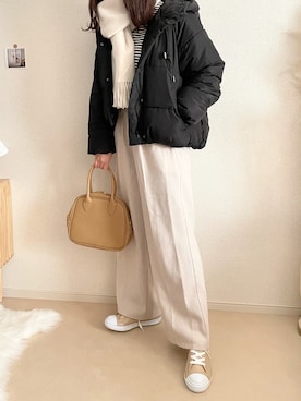 TOMOさん（レディース・154cm）の冬コーディネート
