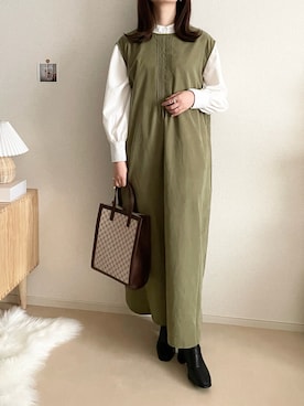 TOMOさん（レディース・154cm）の冬コーディネート