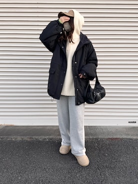 TOMOさん（レディース・154cm）の冬コーディネート