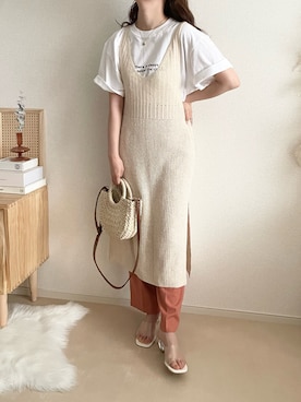 TOMOさん（レディース・154cm）の夏コーディネート