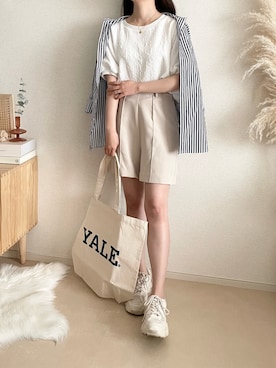 TOMOさん（レディース・154cm）の春コーディネート