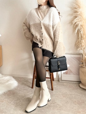 TOMOさん（レディース・154cm）の冬コーディネート