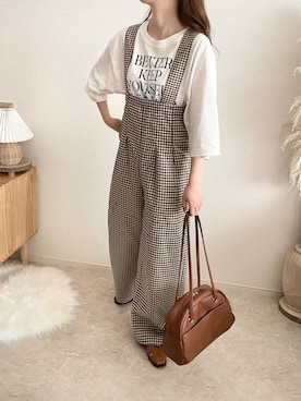 「babcode」｜TOMOさん（レディース・154cm）の秋コーディネート