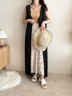 TOMOさん(レディース・154cm)の夏コーディネート