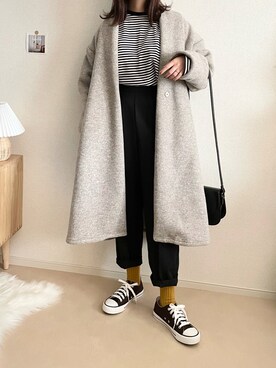 TOMOさん（レディース・154cm）の秋コーディネート