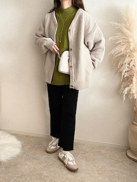 「ジャーマントレーナー」｜TOMOさん（レディース・154cm）の冬コーディネート