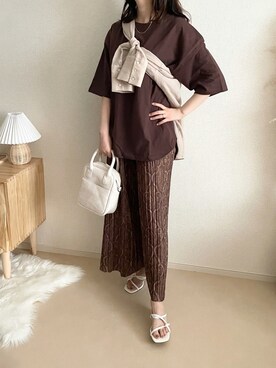 TOMOさん（レディース・154cm）の夏コーディネート