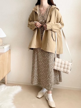 TOMOさん（レディース・154cm）の春コーディネート