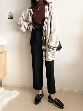 「olu.」｜TOMOさん（レディース・154cm）の秋コーディネート