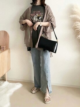 TOMOさん（レディース・154cm）の夏コーディネート