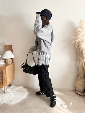 TOMOさん（レディース・154cm）の冬コーディネート